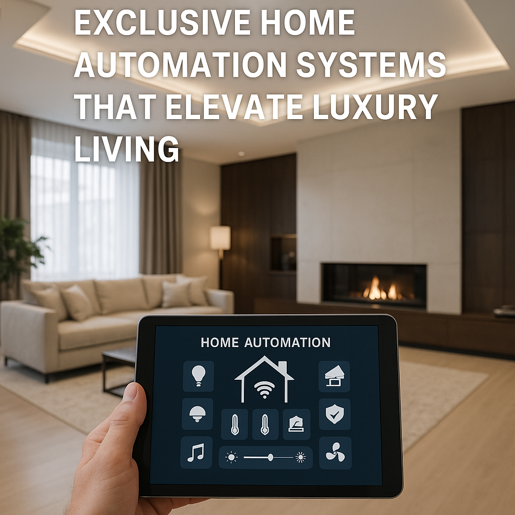 Curated visual reference: Fresh Look at Exclusive Home Automation Systems That Elevate Luxury Living