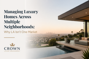 luxury backyard in los angeles.